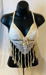 V crop top